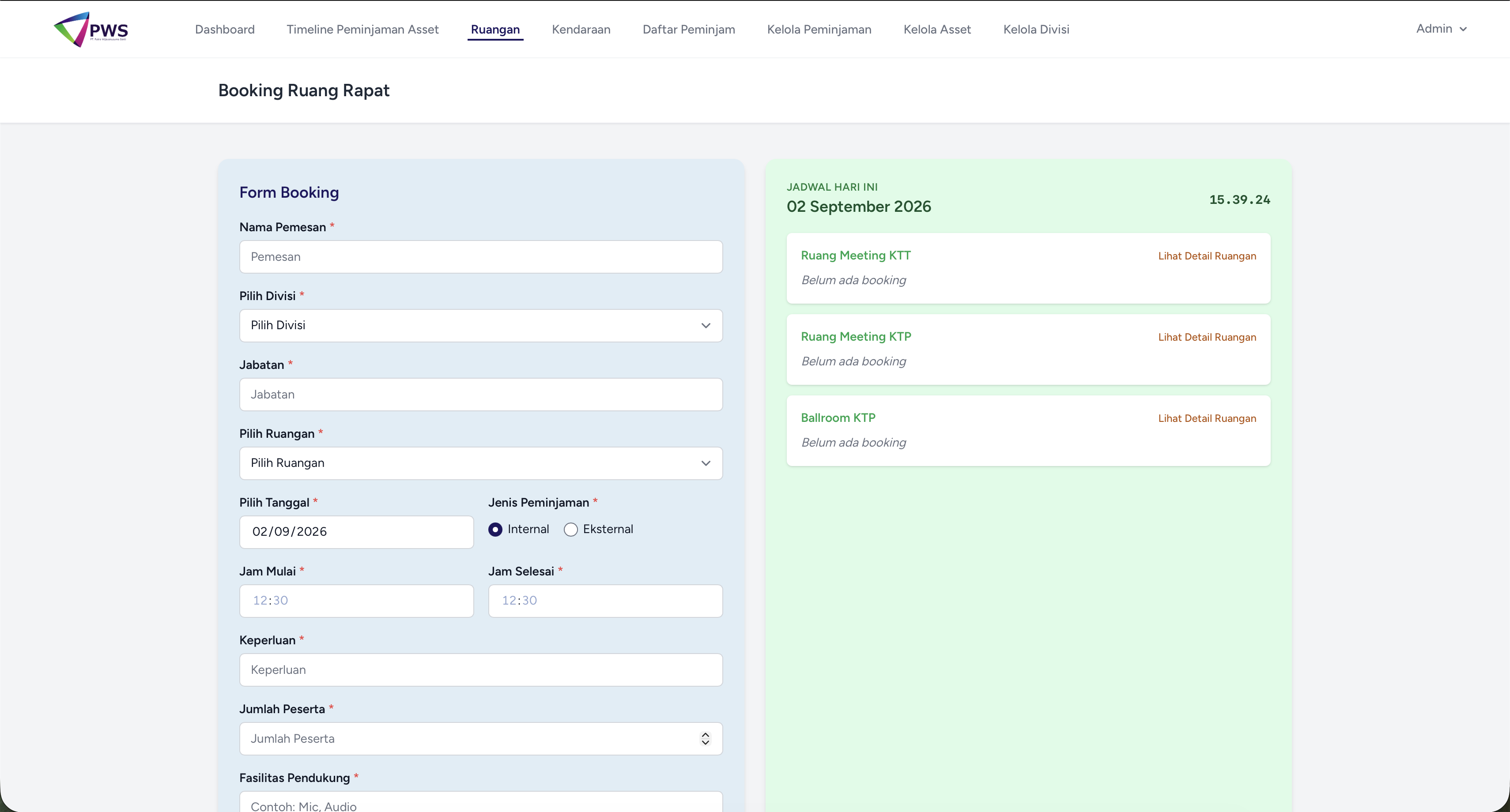 Form Booking & Anti-Double-Booking Engine