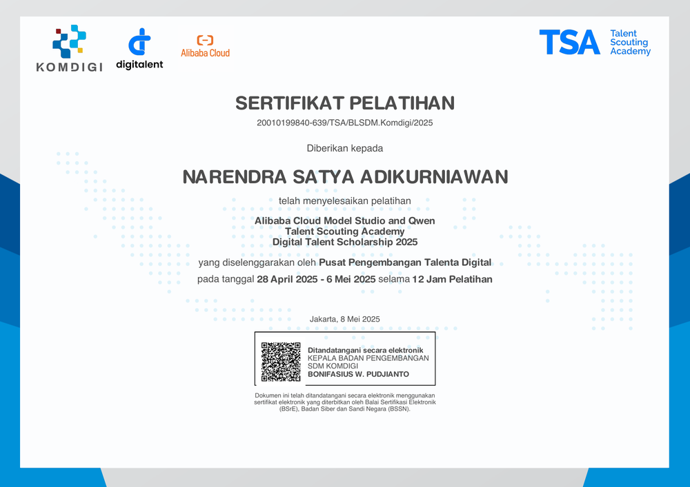 Alibaba Cloud Model Studio and Qwen - Talent Scouting Academy
